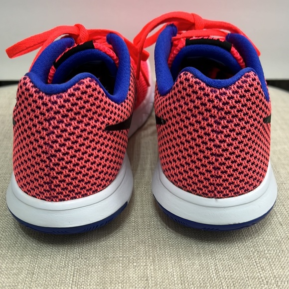 Nike Flex Women's Athletic Shoes - Pink and Blue Size 5.5 - Picture 4 of 10